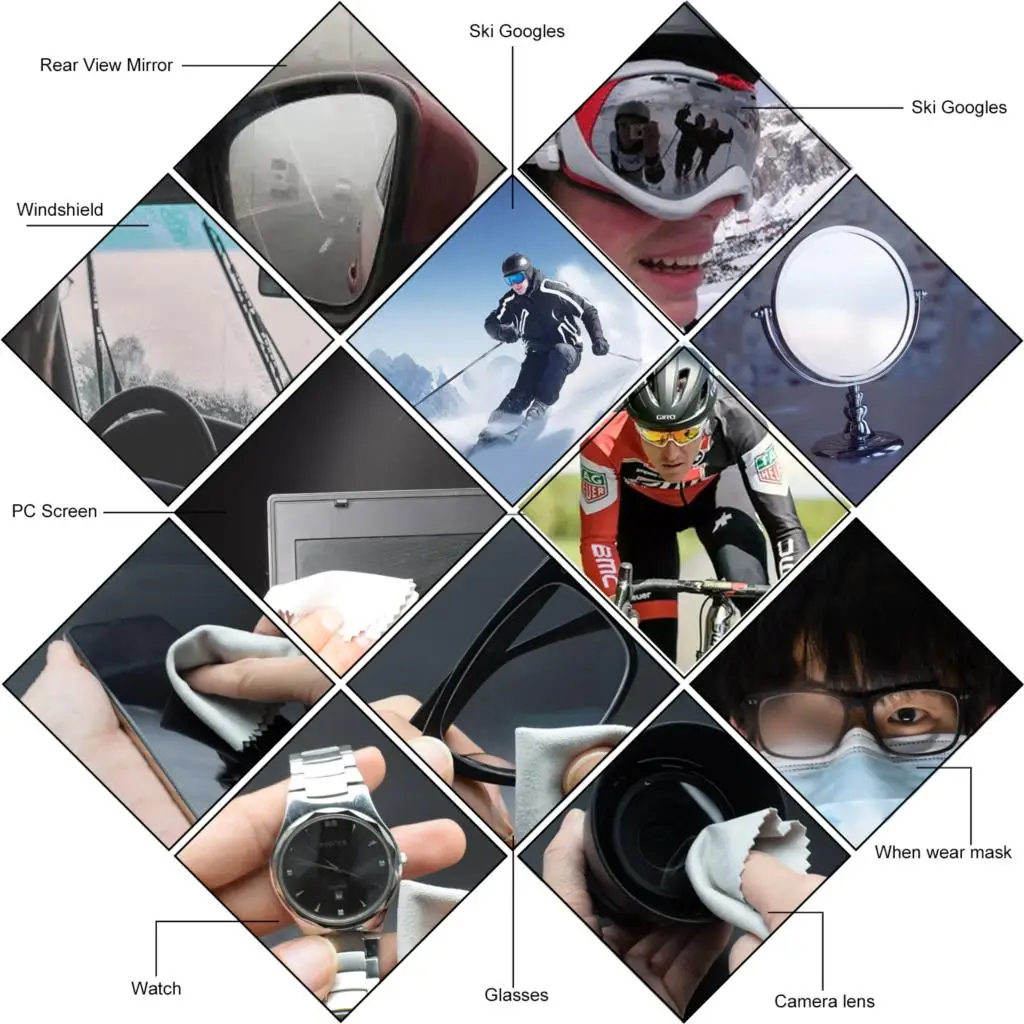 Toallitas antivaho parabrisas - Tecnología Nano para coche - imagen 5