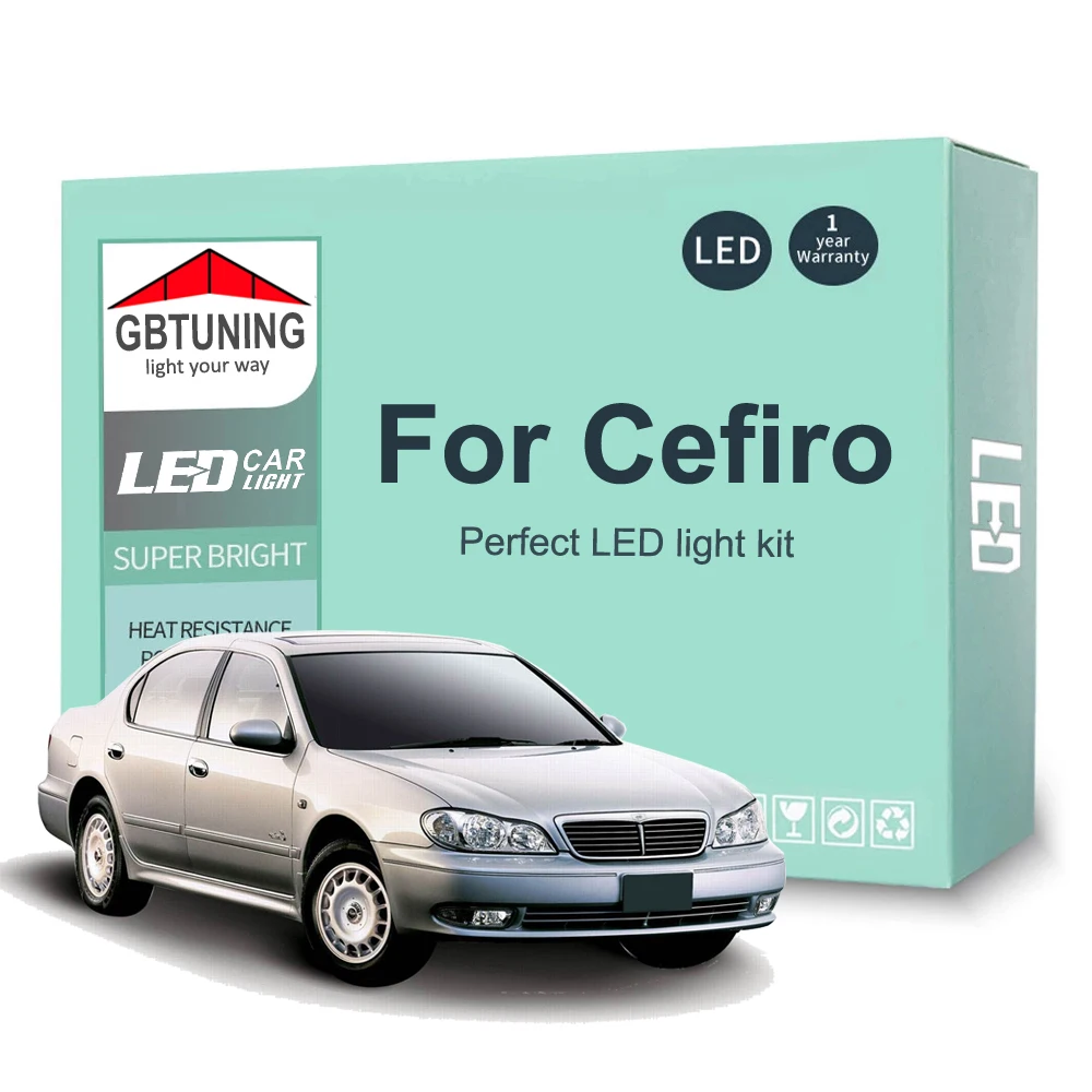 Kit bombillas LED interior para Nissan Cefiro A31 A32 A33