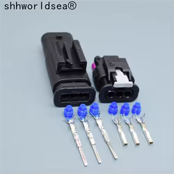 Conector eléctrico impermeable 3 pines VW Audi – OEM 4F0973703A
