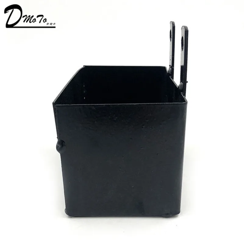 Vista del soporte para caja de batería