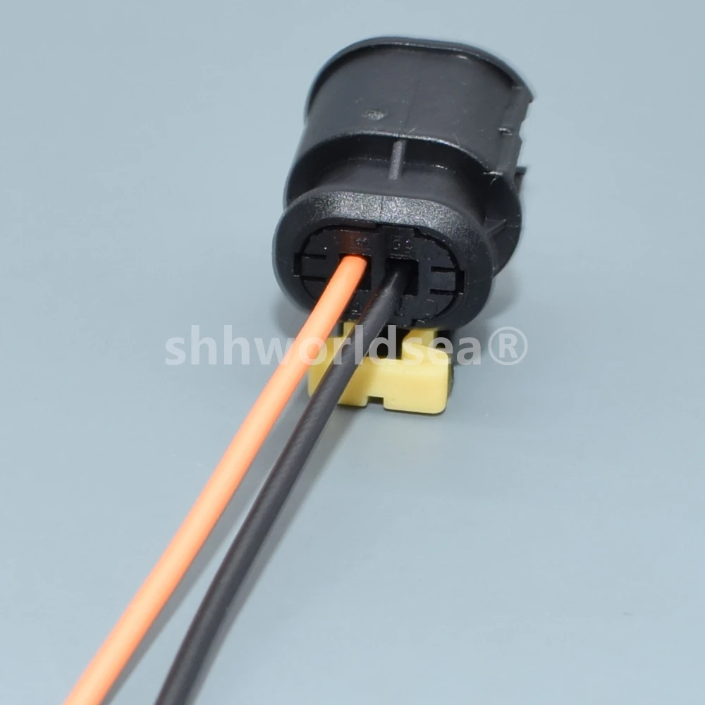 Shhworldsea 284556-1 Conector estanco de 2 pines para sensor - imagen 4