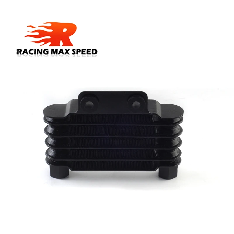 Enfriador de aceite universal SO-02, moto, 158 mm, plateado y negro - imagen 3