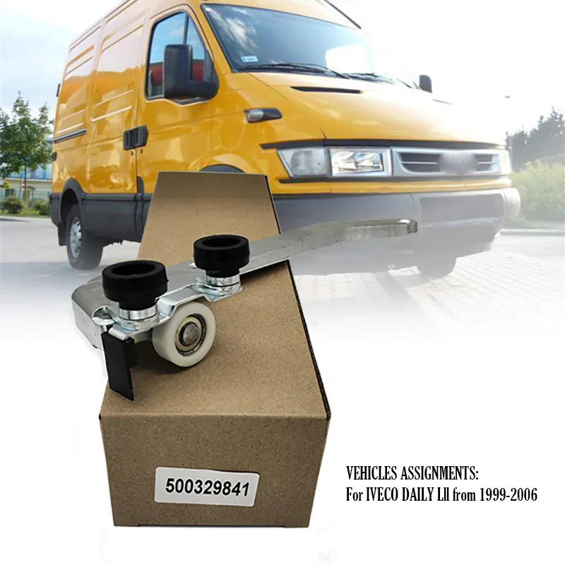 Guía de rodillo inferior para puerta corredera derecha de IVECO DAILY