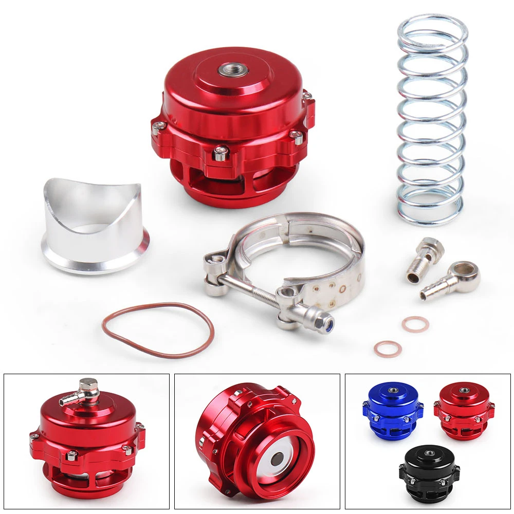 Válvula de soplado BOV Q Typer V Band brida aluminio