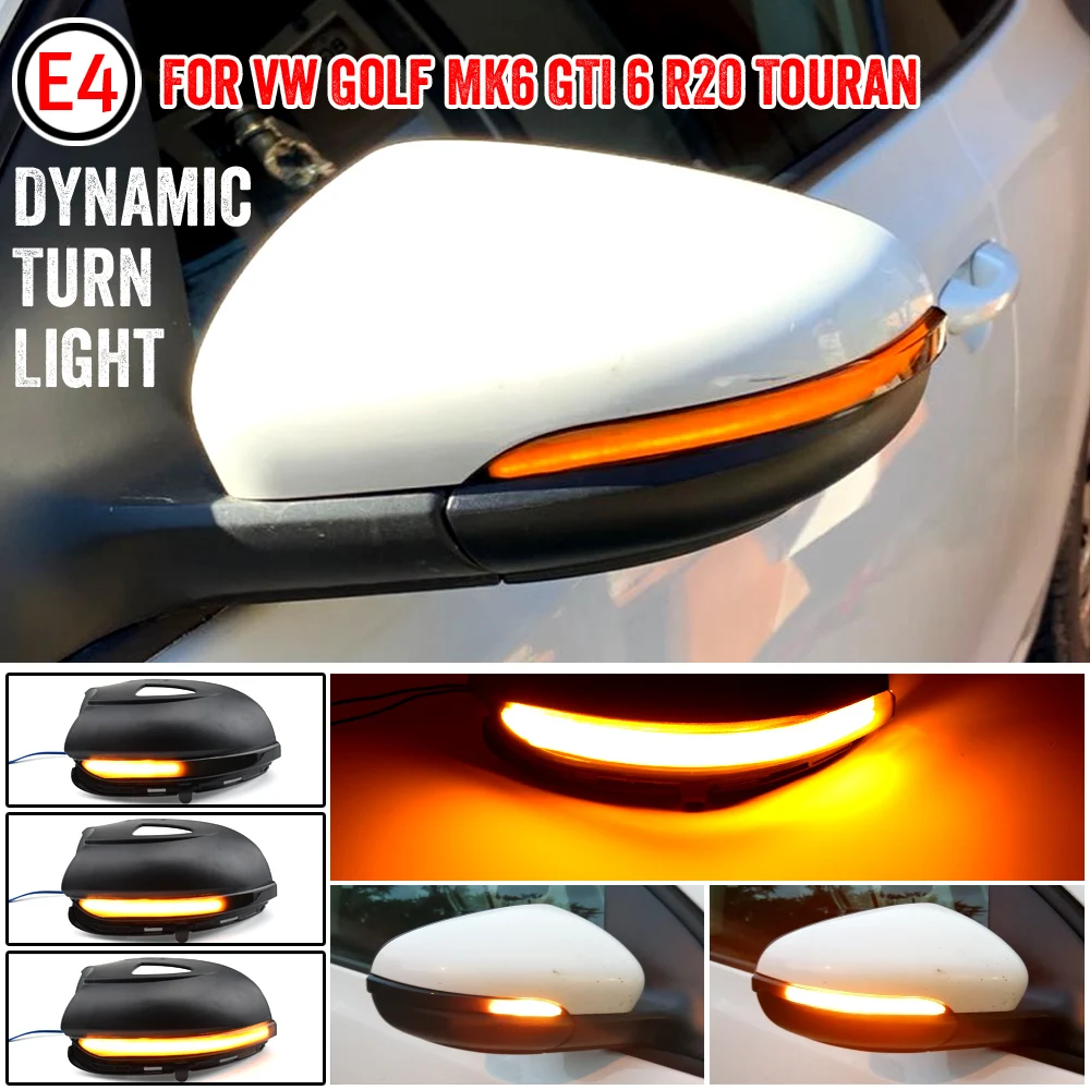 Intermitente secuencial LED retrovisor – VW Golf 6 MK6 GTI R20