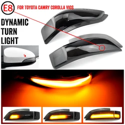 Luz intermitente LED secuencial dinámica para Toyota Corolla