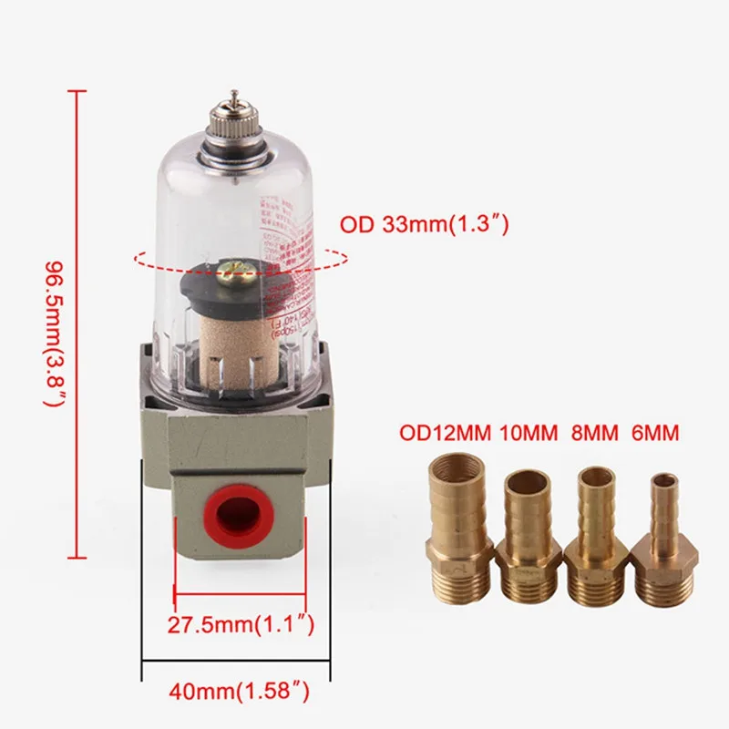 Separador de aceite para motor con depósito y deflectores