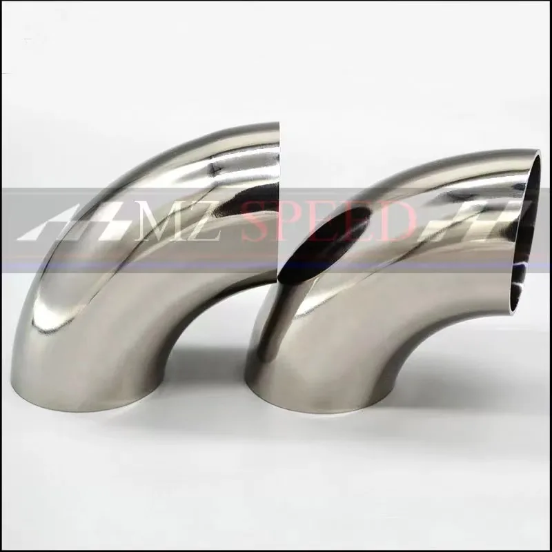 Codo 90° escape acero inoxidable 304 para coche – tubo curvo soldado a tope - imagen 2