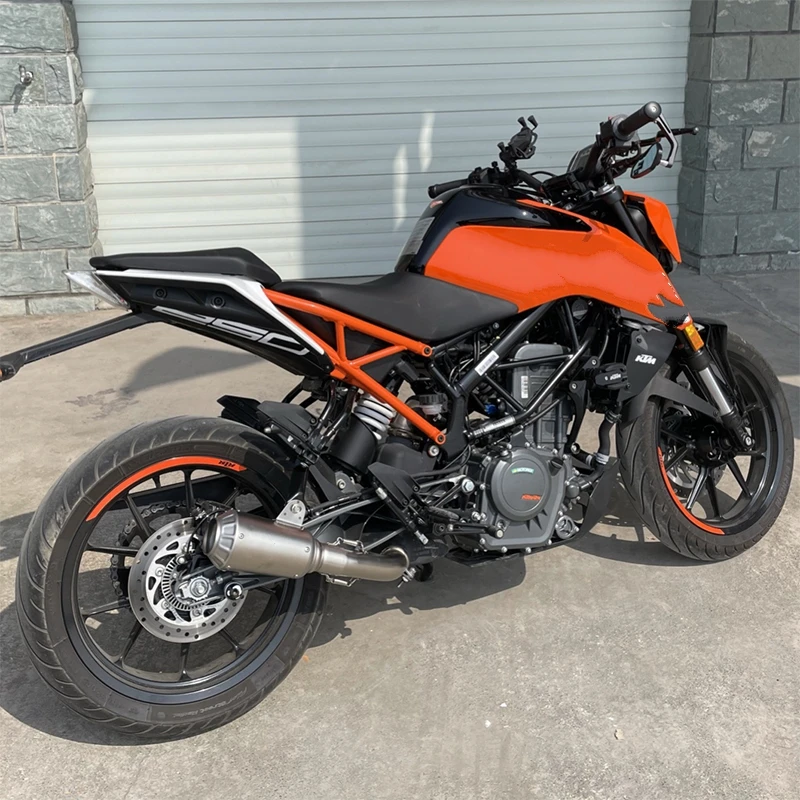 Escape slip-on KTM Duke RC 125/250/390 2017-2018 silenciador extraíble - imagen 2