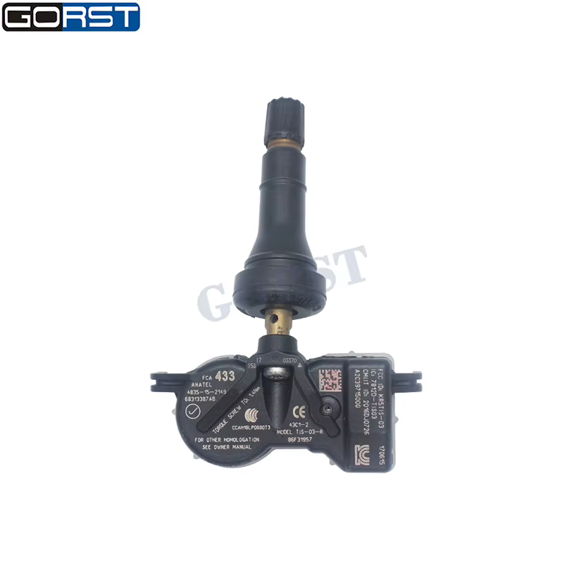 Aplicación del sensor TPMS en una rueda de vehículo