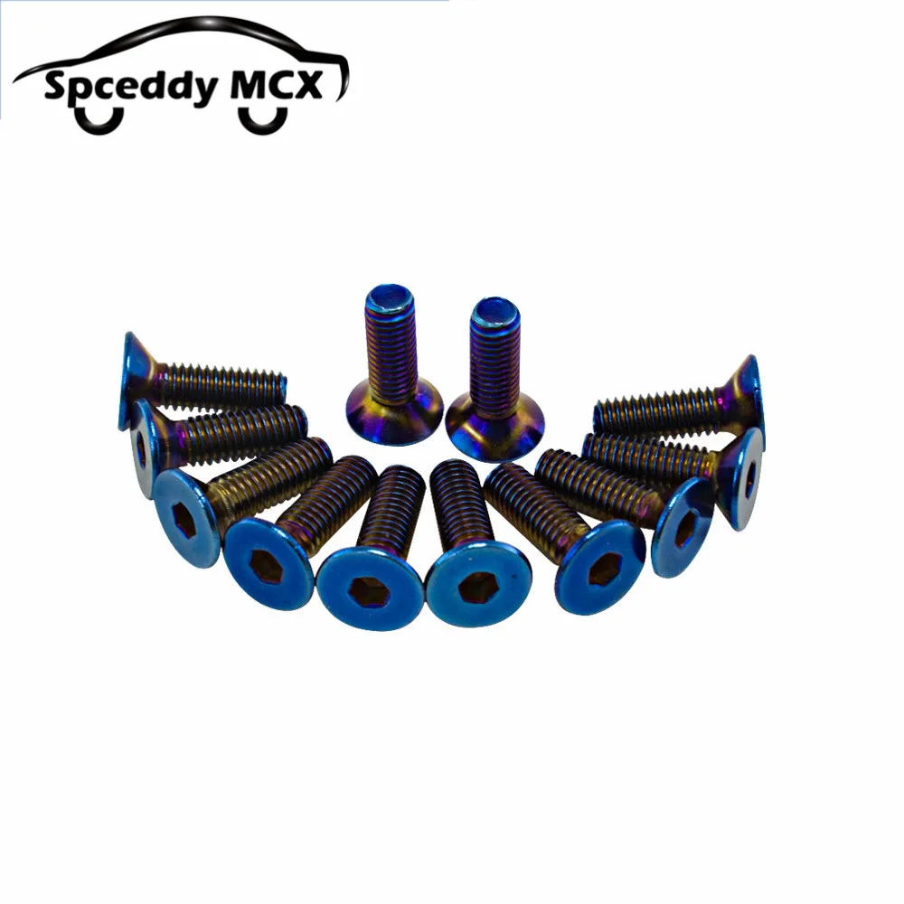 Detalle del kit de tornillos para volante