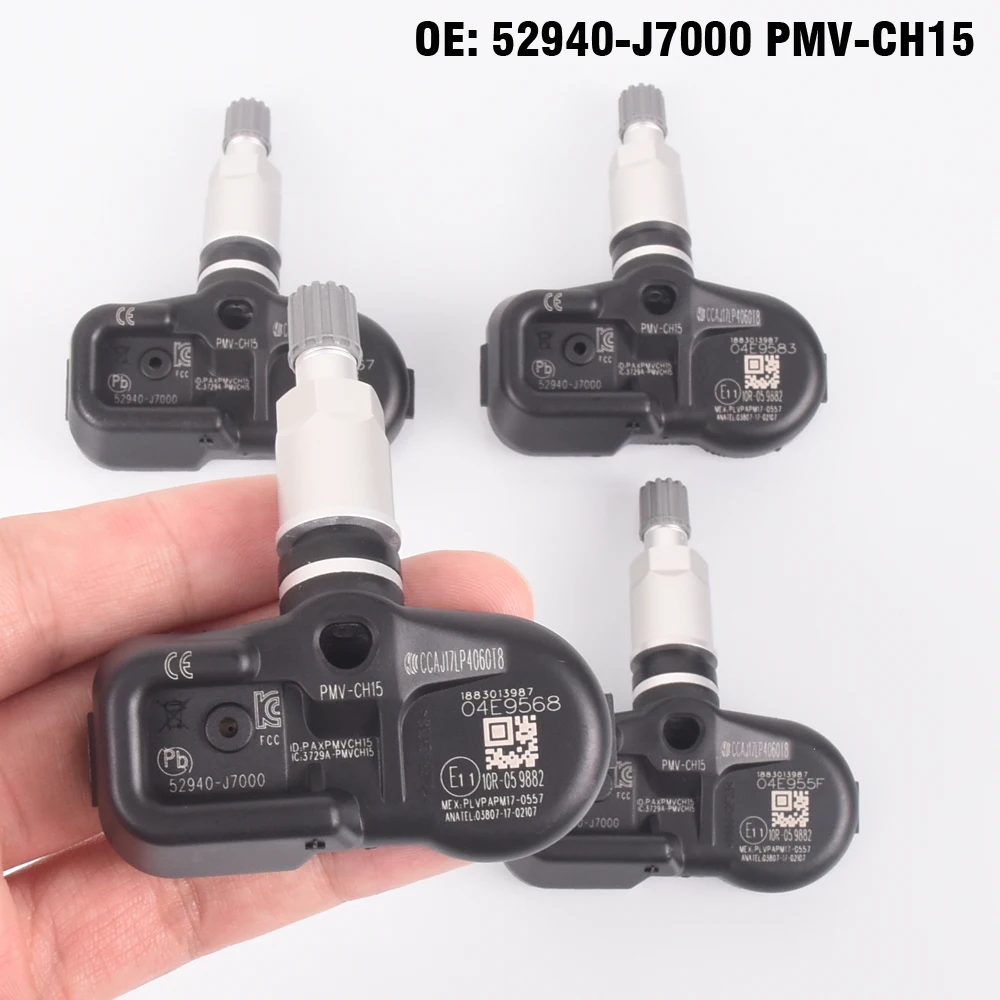 Sensor TPMS 52940J7000 para Kia K3 2018-2019, 433 MHz