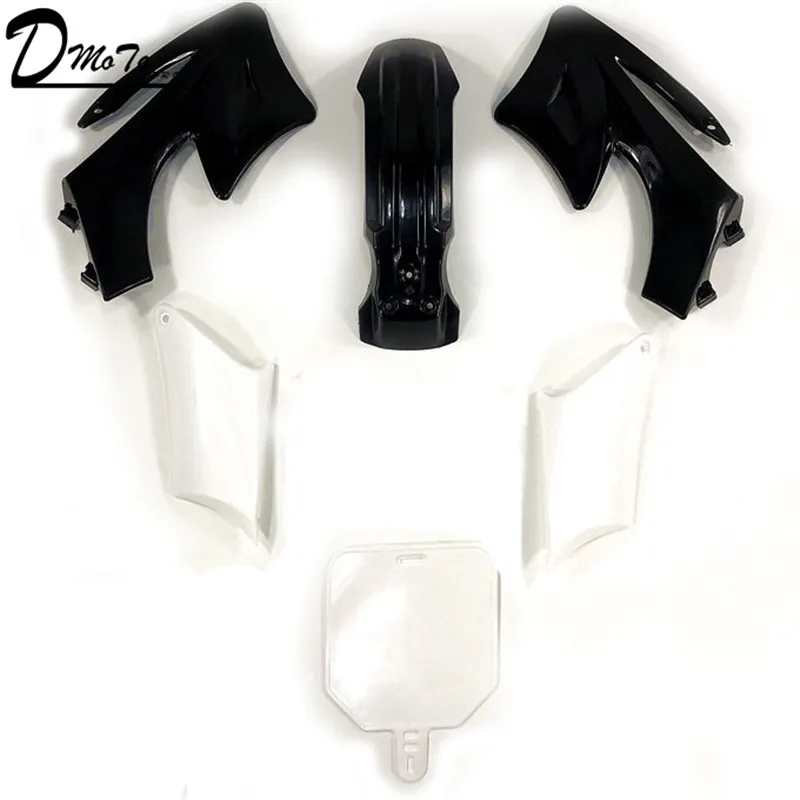 Detalle del carenado plástico para DIRT BIKE