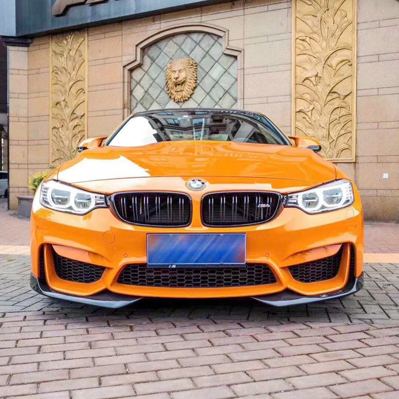 Detalle del alerón de pala delantera para BMW