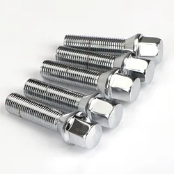 Juego de tuercas para BMW, pernos de rueda de acero M14 x 1,5, 12x1,5, 14x1,2512x1,25, serie 28/35/40/45/50/55/60mm, 16/20 piezas