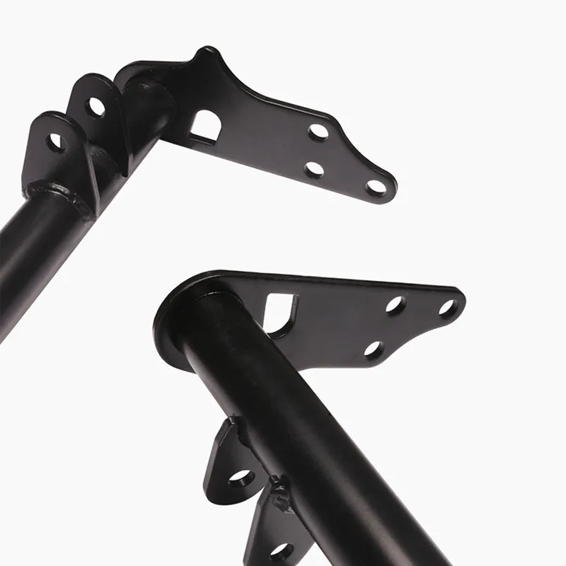 Barra de tracción delantera negra Honda Civic EF/CRX 1988-1991 - imagen 3