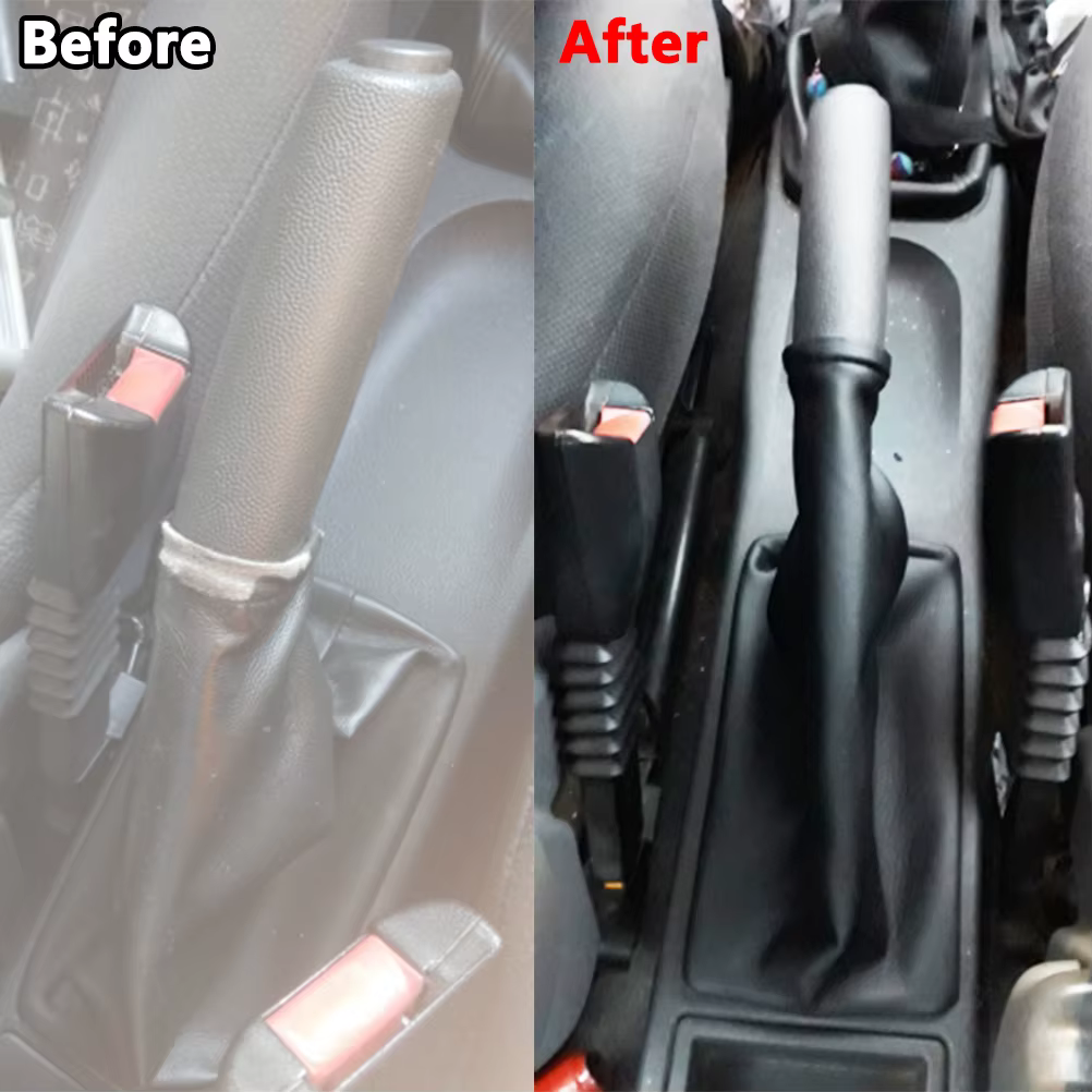 Fuelle protector goma freno de mano negro Opel Corsa C, Combo C y Tigra B - imagen 5