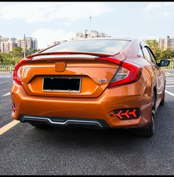 Spoiler trasero para Honda Civic 2016 - alerón sin pintar, original