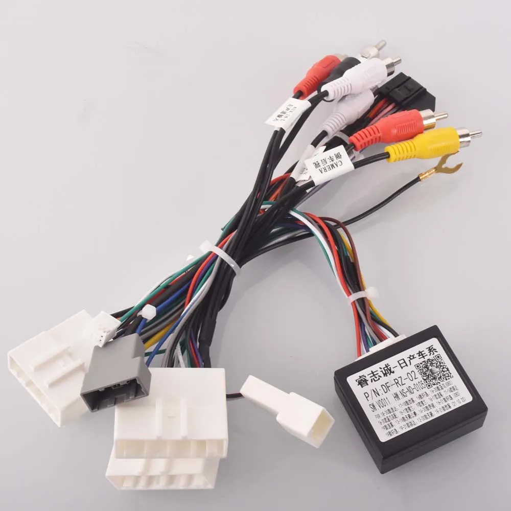 Adaptador cableado radio Android 16 pines para Nissan Qashqai J10/J11