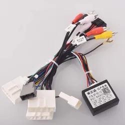 Adaptador cableado radio Android 16 pines para Nissan Qashqai J10/J11