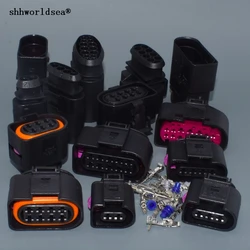 Shhworlsea Conector arnés cableado 1J0973722 8D0973822 – VW Audi