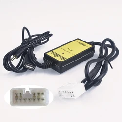 Adaptador CD interfaz audio Toyota Camry Corolla RAV4 Yaris Lexus IS GS