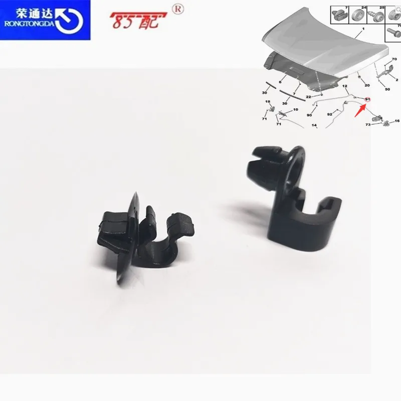 Clip puntal capó 792834 – Peugeot 2008 308 Citroën C3 DS3