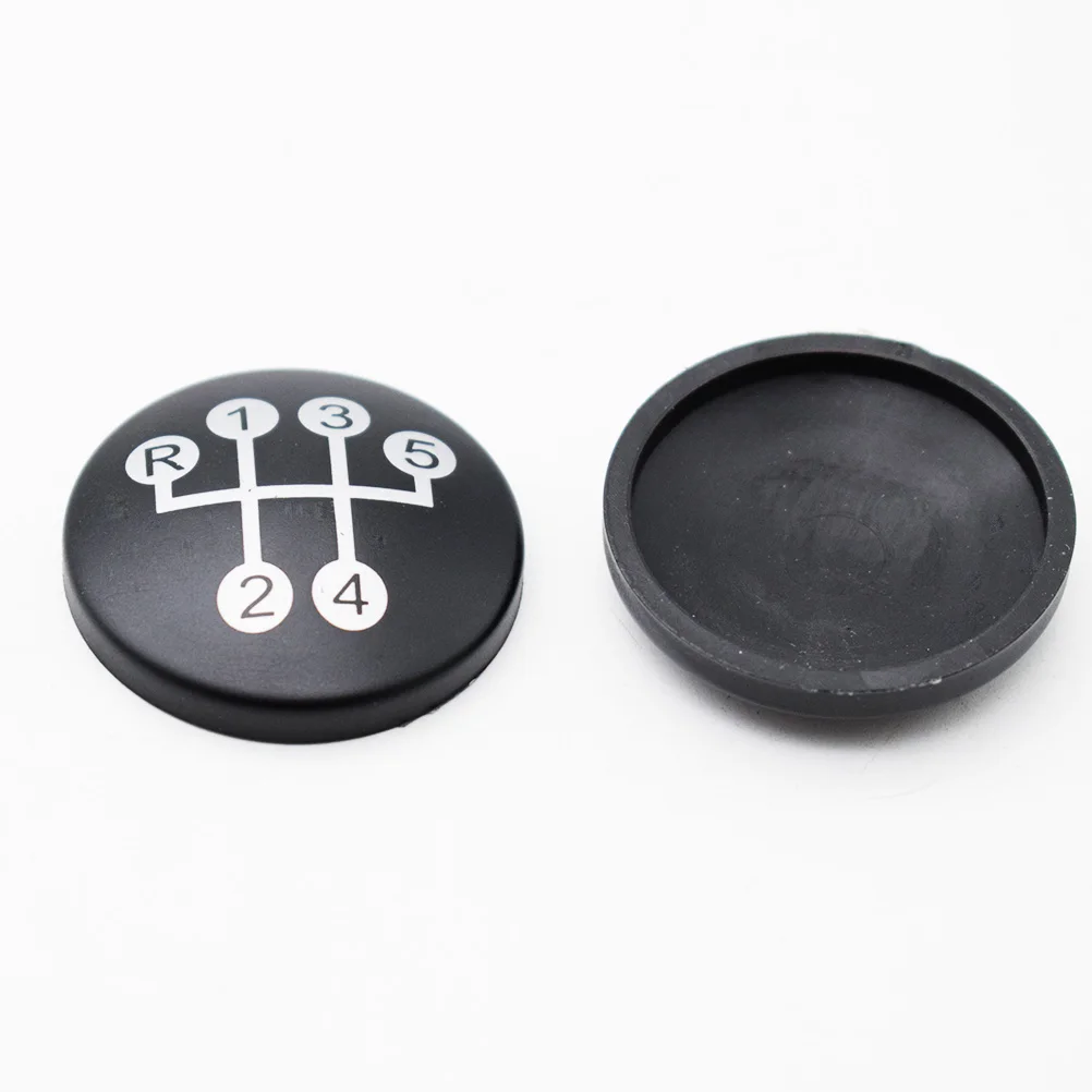 5 velocidad perilla del engranaje de Cap Decal ajuste Placa de inserción para Opel / Vauxhall Astra Corsa Meriva Tigra Vectra Zafira COMBO C - imagen 3