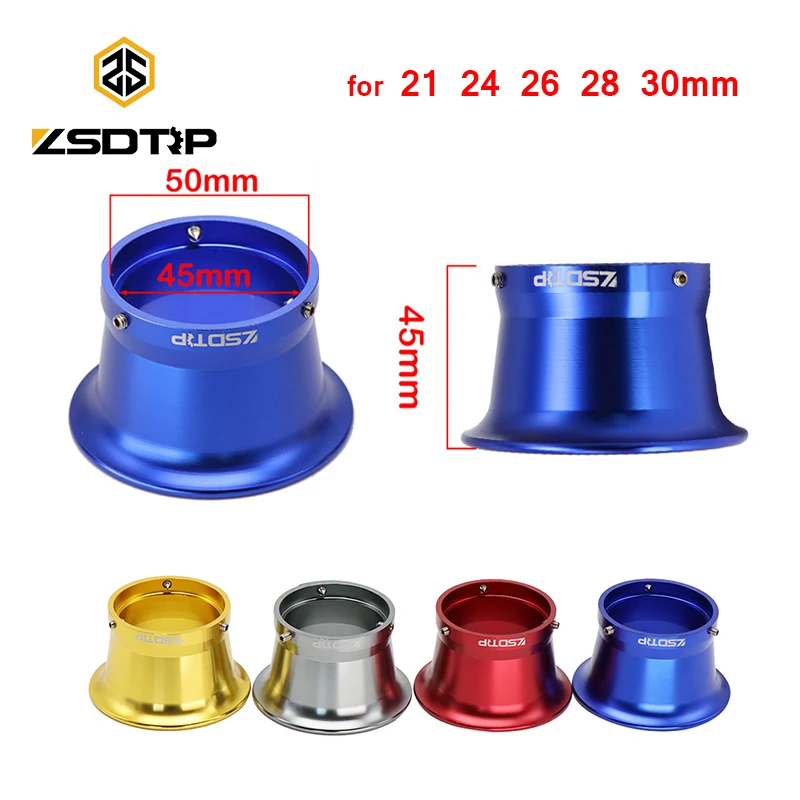 ZSDTRP Bocina de admisión para carburador PE PWK PWM de moto