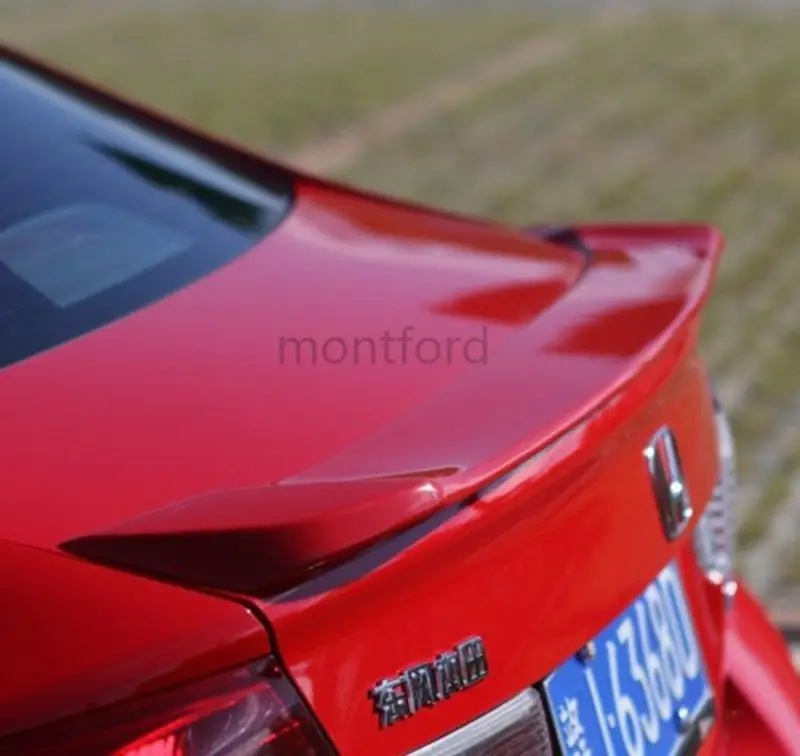 Alerón trasero imprimado de ABS para Honda Civic 2012-2013