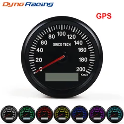 Indicador velocidad GPS LCD 85mm universal hasta 200 km/h