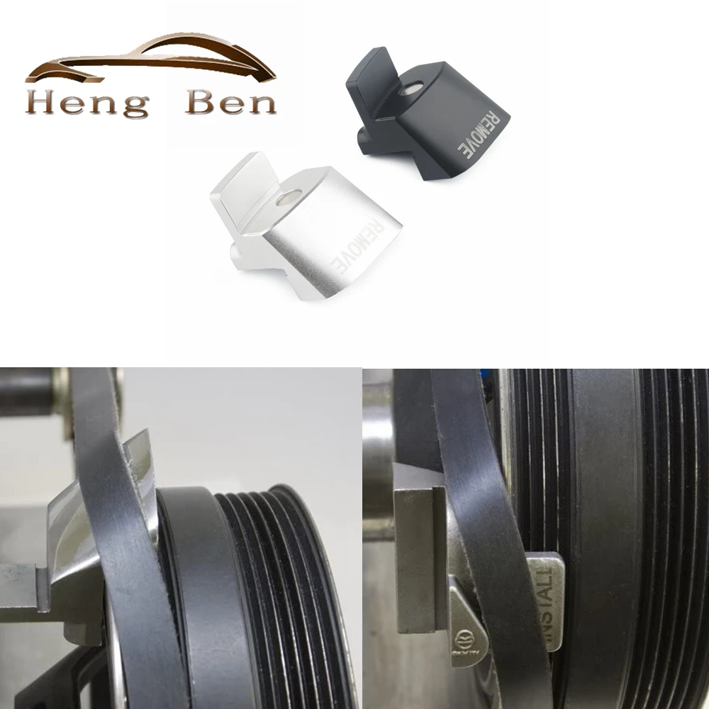 Herramienta para montar correas elásticas de automoción