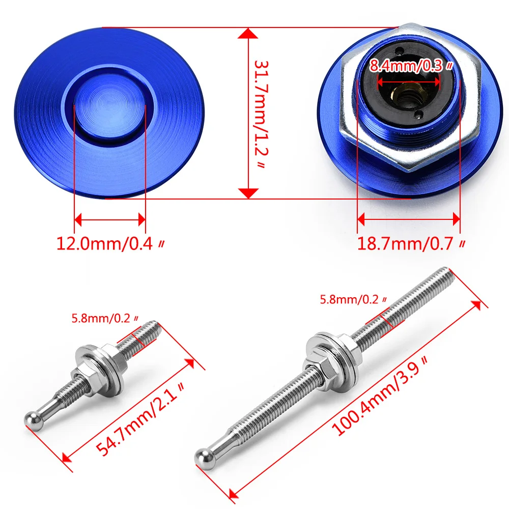 VR Racing HPL04/05 Kit clips bloqueo botón palanca cambios JDM – BMW - imagen 3