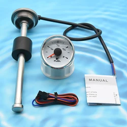 Medidor de nivel de combustible 0-190 ohm con sensor 100-1000 mm