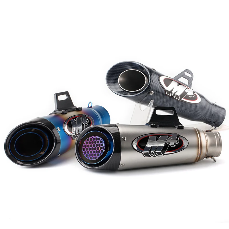 Silenciador escape deportivo M4 Ninja Horizon salida inclinada - imagen 4