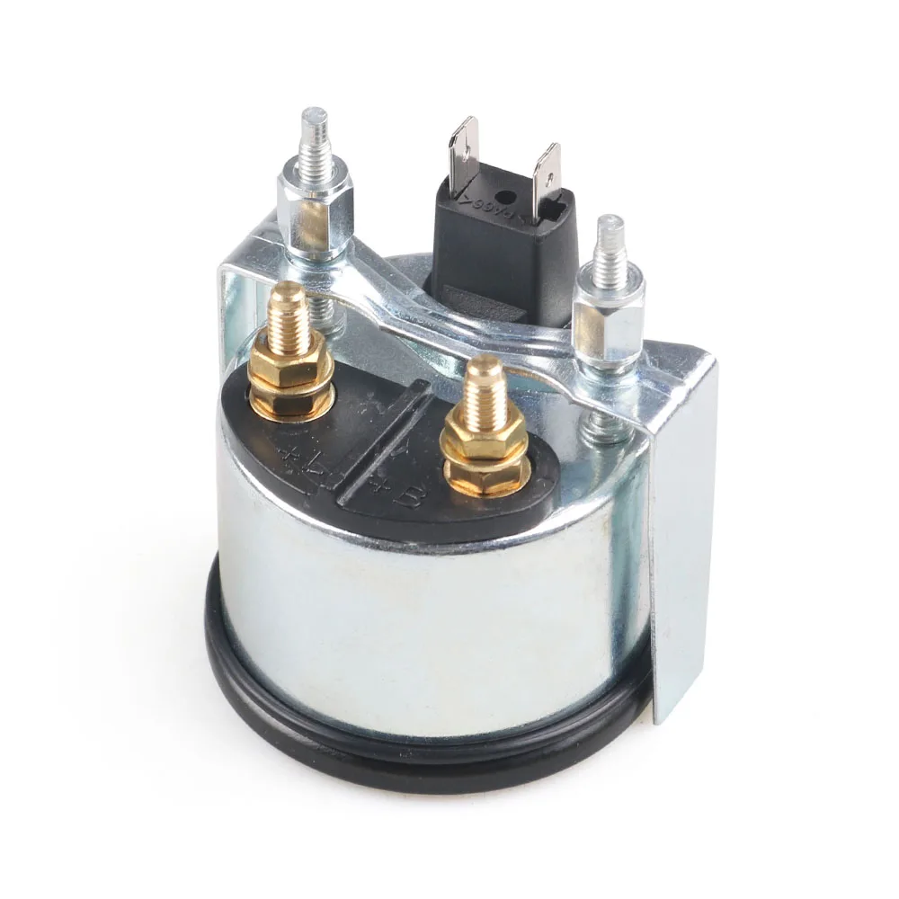 2 "52mm coche 60-0-60 AMP medidor puntero amperímetro luz amarilla AMP calibre coche medidor coche calibre BX 101931 - imagen 5