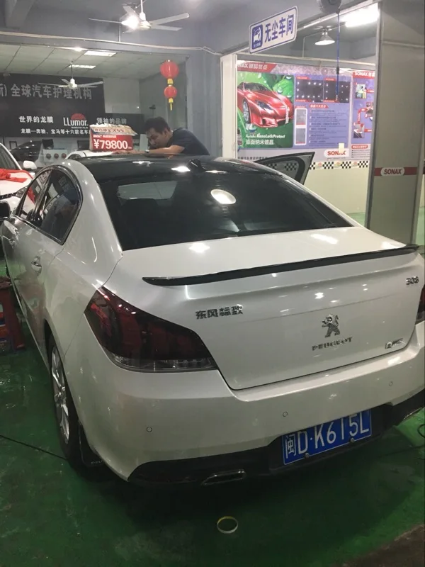Alerón trasero ABS Peugeot 508 2011-2015 spoiler maletero - imagen 3