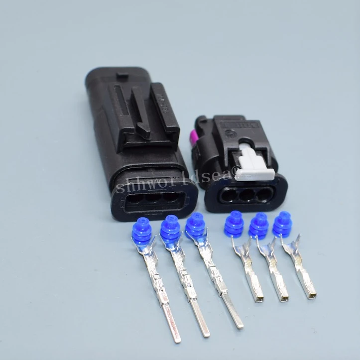 Conector eléctrico impermeable 3 pines VW Audi – OEM 4F0973703A - imagen 4