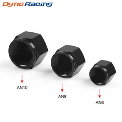 Racor adaptador hembra aluminio AN6 AN8 AN10 con tuerca BX101894