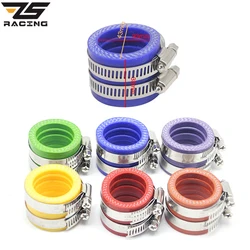 Tobera de admisión de goma ZS Racing para carburador de 21-30 mm