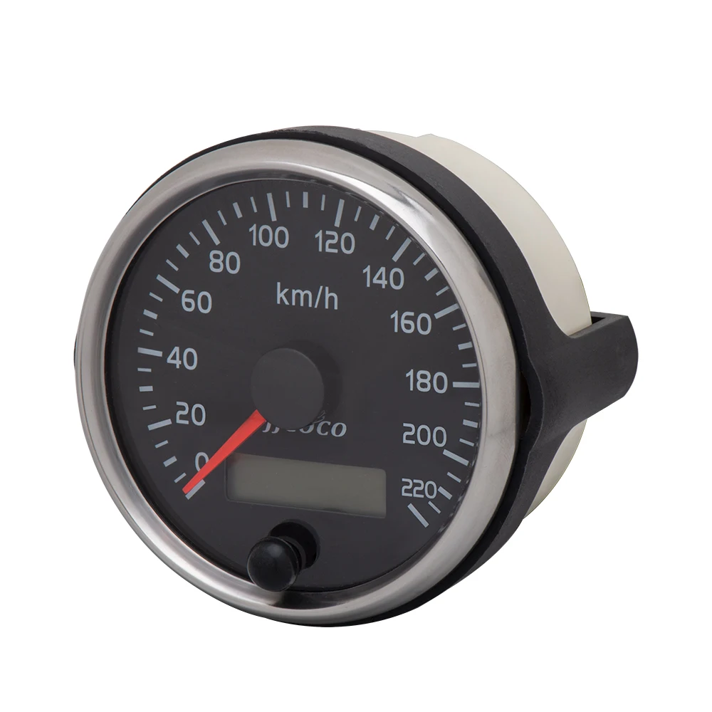 Velocímetro universal LCD 85mm retroiluminado 12V/24V, coche y camión