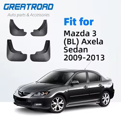 Guardabarros moldeados Mazda 3 BL Axela Sedan 2009-2013