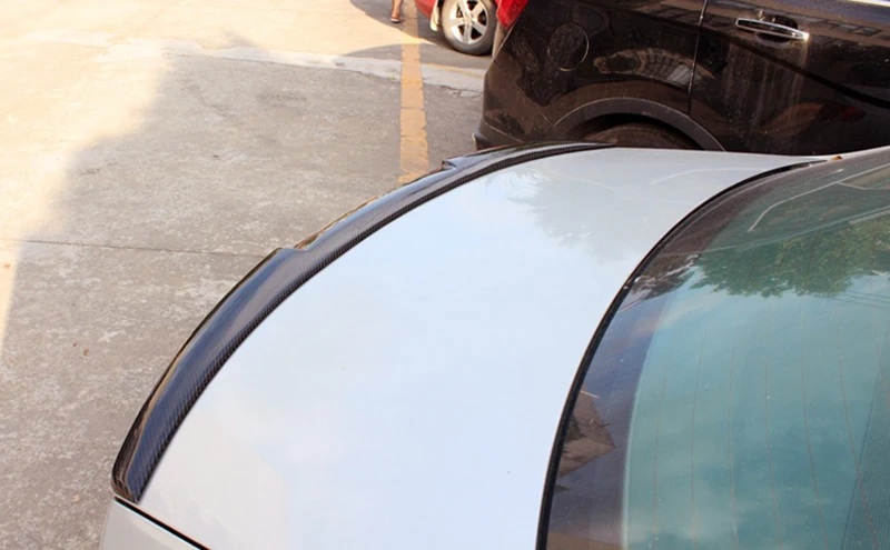 Alerón trasero estilo M4 fibra de carbono para Audi A4 B8 - imagen 2