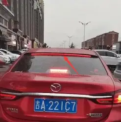 MONTFORD alerón trasero de ABS sin pintar para Mazda 6 Atenza