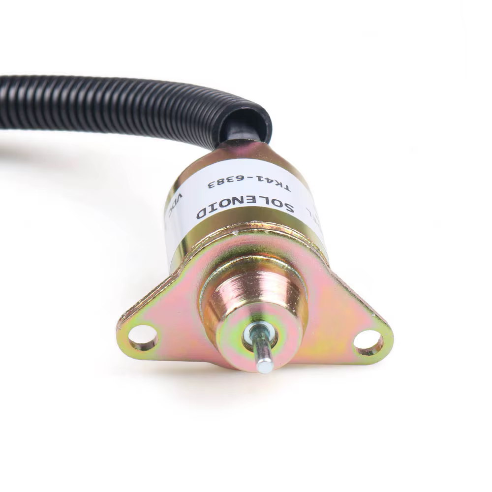 TK41-6383 Válvula solenoide de parada 12 V para Yanmar Thermo King - imagen 5