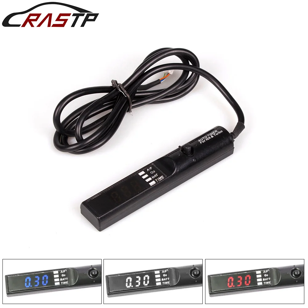 Temporizador turbo digital Apexi universal 12V con pantalla LED colorida