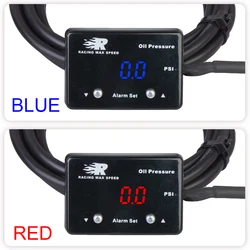 Sensor presión aceite digital universal 200psi NPT 1/8 12v