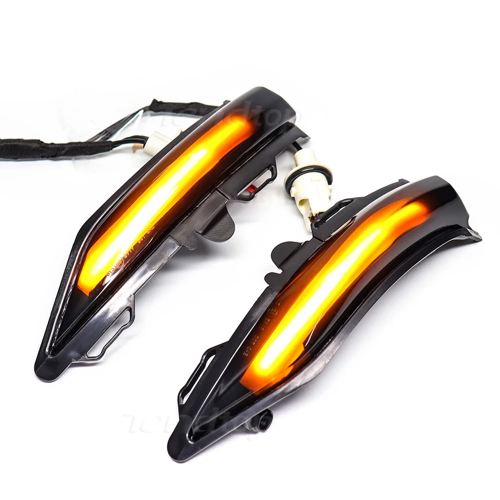 Intermitentes dinámicos LED espejo lateral Ford Fiesta MK8 2018-2020 - imagen 3
