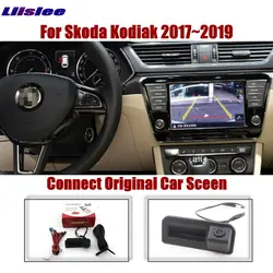 Cámara trasera Skoda Kodiaq NS7 con pantalla original 2016-2023