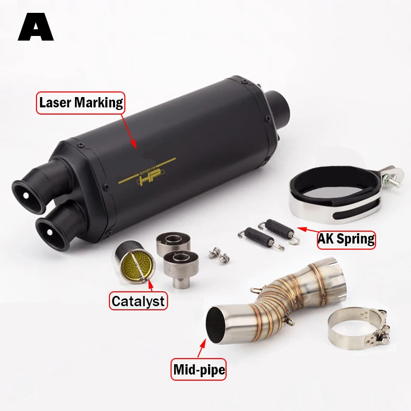 Tubo intermedio escape con silenciador BMW R1200GS ADV 2013-2018 - imagen 4